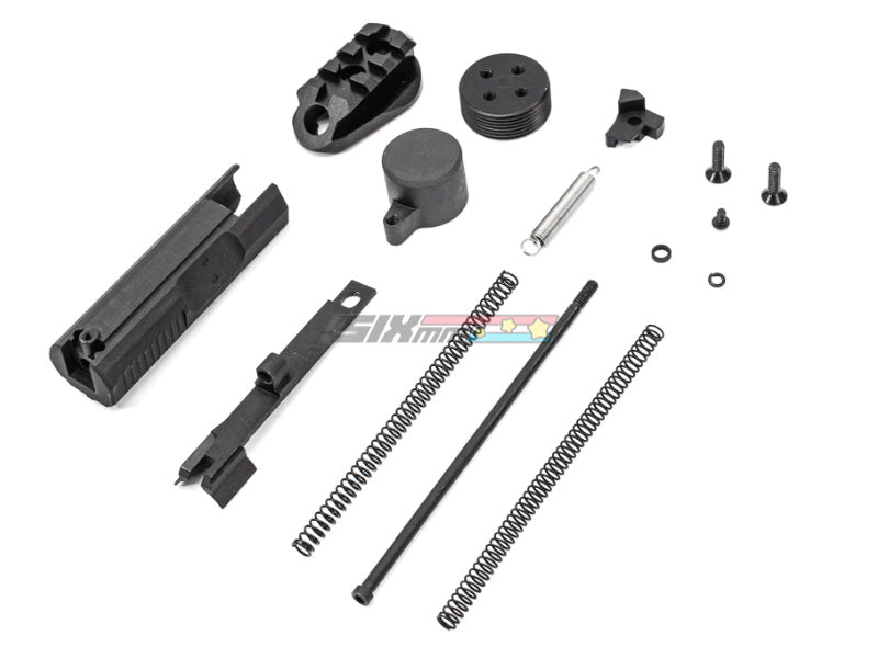 [C&C] Steel Short Bolt Carrier Set W/ M1913 Railed Stock Adapter[For Tokyo Marui M4 MWS Series]