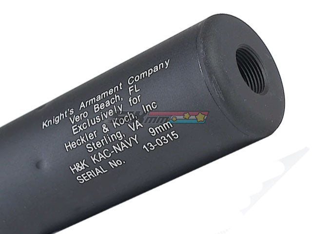 [Crusader] KAC Navy Seal 9mm Dummy Suppressor[For Umarex MP5 AEG GBB Series]