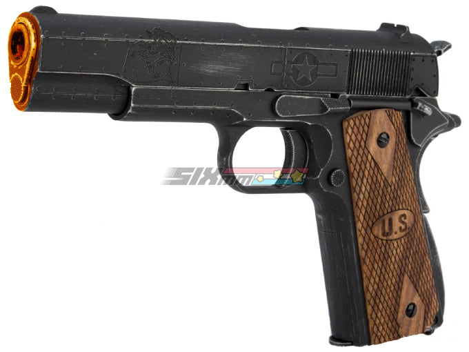 [CyberGun] Auto Ordnance Custom 1911 GBB Pistols[Victory Girls][BLK]