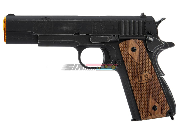 [CyberGun] Auto Ordnance Custom 1911 GBB Pistols[Victory Girls][BLK]