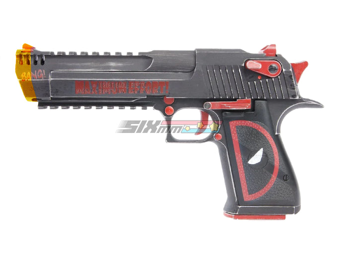 [CyberGun]  Desert Eagle L6 .50AE Airsoft GBB Pistol[Deadpool Ver.]