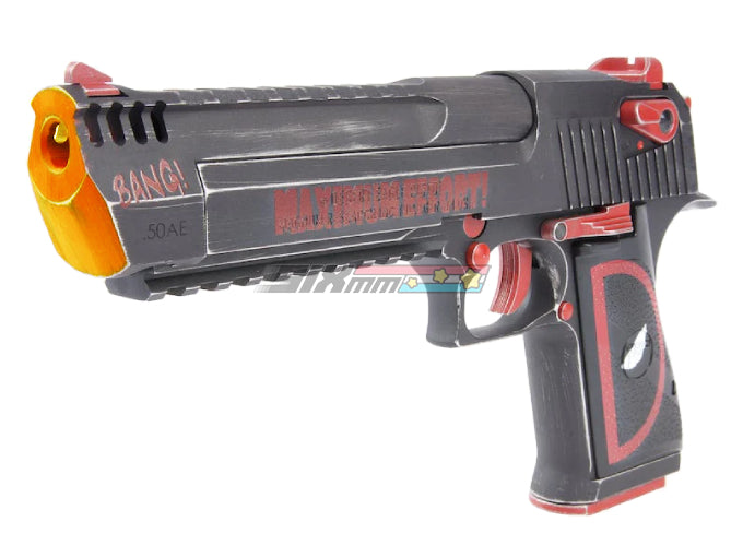 [CyberGun]  Desert Eagle L6 .50AE Airsoft GBB Pistol[Deadpool Ver.]