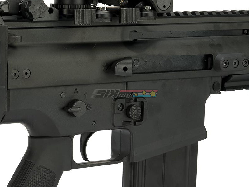 [Cyber Gun] WE-Tech SCAR-H CQC GBB Airsoft Gun[Open Bolt][Licensed Ver.][BLK]