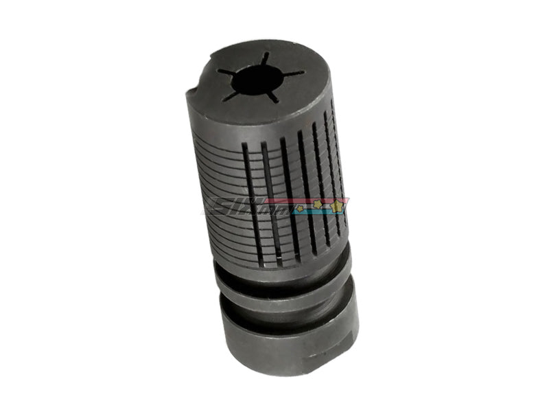 [DBoys] KAC SR-16 Steel Flash Hider Black[-14mm CCW]