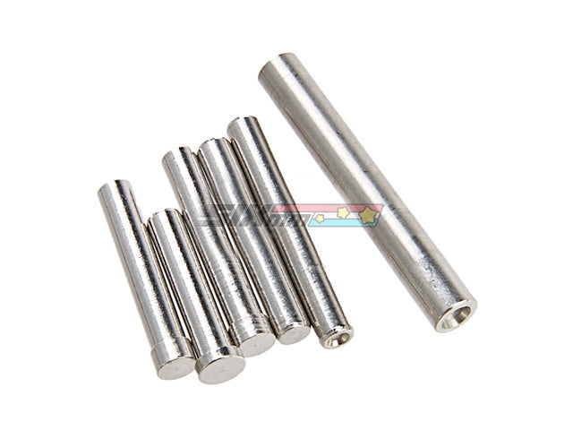 [Dynamic Precision] Stainless Steel Pin Set for Tokyo Marui G17/ G18C GBB  [Silver]