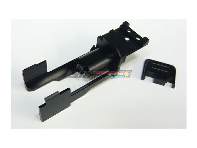 [Dynamic Precision] Enhanced Bolt for Umarex (VFC) G17 GBB Pistol with Back Plate [Type A] [BLK]