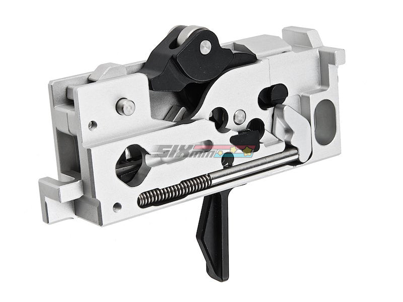 [G&P] Drop-in Airsoft GBB Flat Trigger Box W/ Bolt Release Lever[For Tokyo Marui MWS Series][SV]
