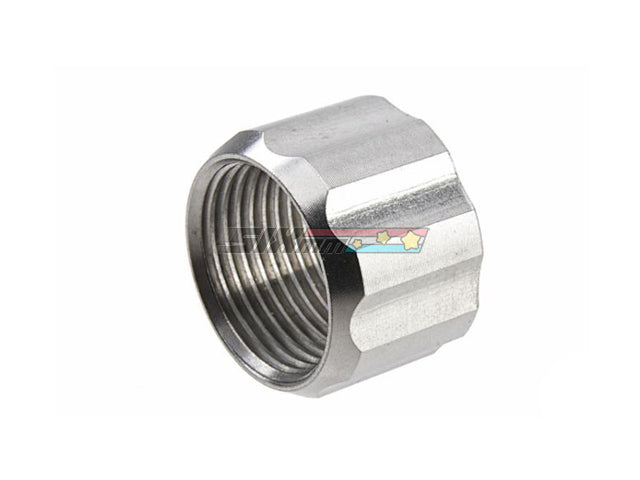 [Dynamic Precision] Thread Protector Type B M14 CCW [Silver] – SIXmm (6mm)