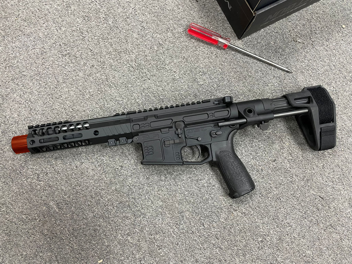 [Dytac] Sixmm Custom SLR 6.7inch PDW Gas Blowback Rifle[Tokyo Marui MW ...