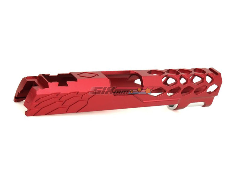 [EDGE] Custom 'SHIELD' Standard Slide [For Tokyo Marui Hi-Capa / 1911 GBB series][Red]