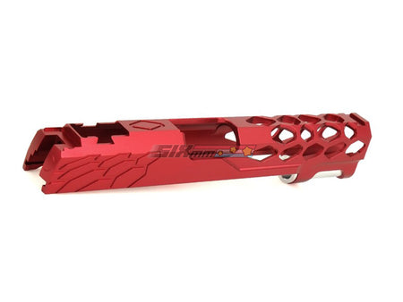 [EDGE] Custom 'SHIELD' Standard Slide [For Tokyo Marui Hi-Capa / 1911 GBB series][Red]