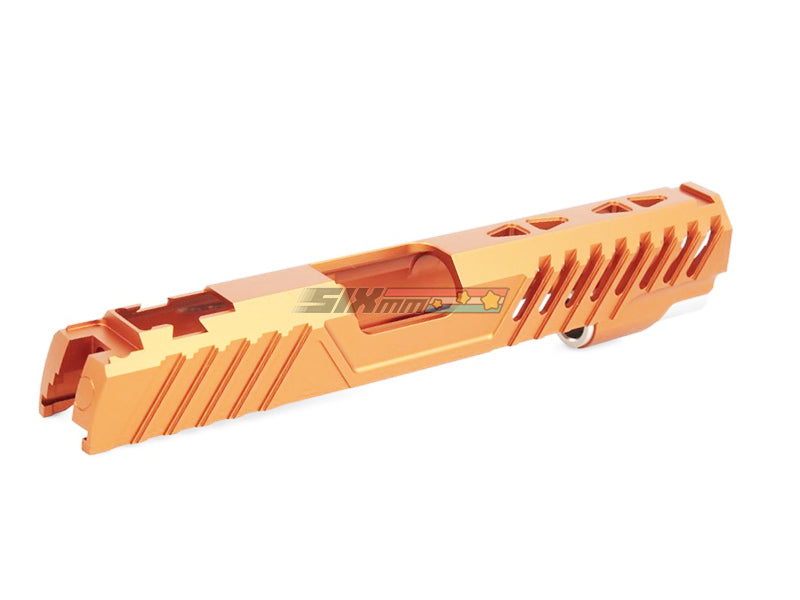 [EDGE] Custom 'RAZOR' Standard Slide [For Tokyo Marui Hi-Capa / 1911 GBB][Orange]