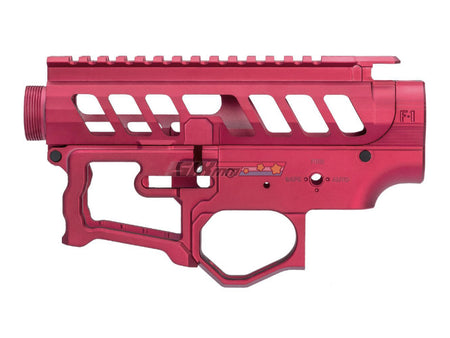 [EMG] APS F-1 Firearms Officially Licensed UDR-15-3G Full Metal M4 Receiver Set[Red]