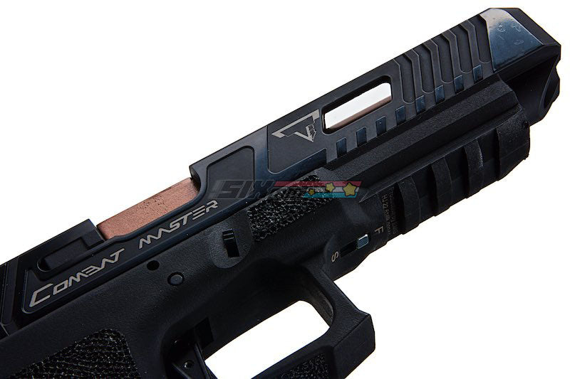 [EMG] APS TTI Combat Master G34 Slide w/ OMEGA Frame Pistol[CO2  Ver.][BLK]