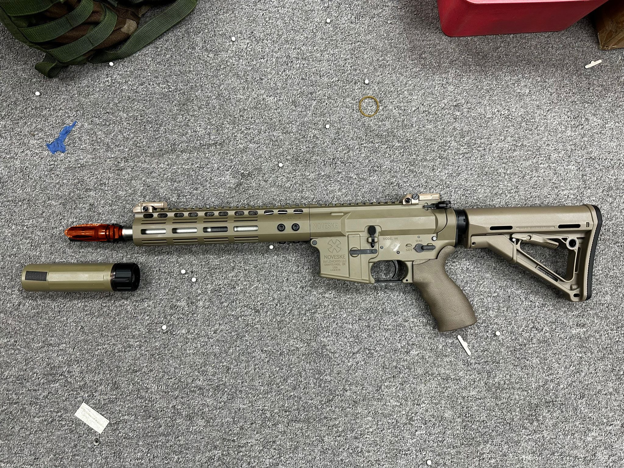 東京マルイ MWS Z system noveske n4 GBB EMG] Complete Noveske N4 CAG Airsoft GBB Gun[Tokyo Marui MWS