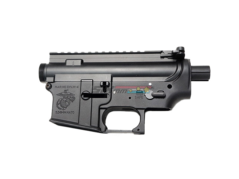 [E&C] Airsoft Marine M4A1 Metal Body Receiver[For AEG M4/M16][Engraved Logo]
