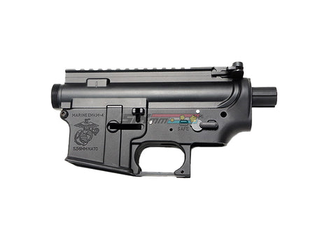 [E&C] Airsoft Marine M4A1 Metal Body Receiver[For AEG M4/M16][Engraved Logo]