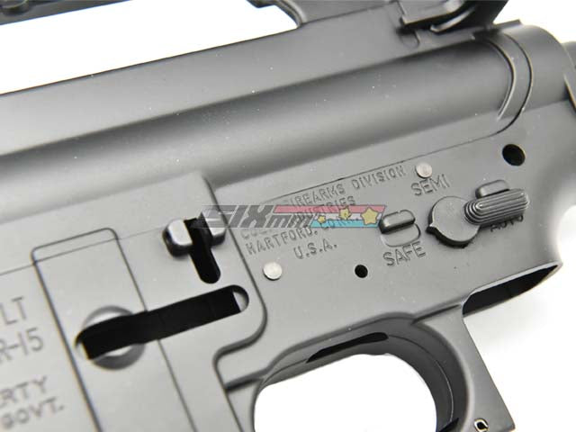 [E&C] Complete COLD M16A1 Airsoft AEG Metal Body[For Tokyo Marui V2 Gearbox][BLK]