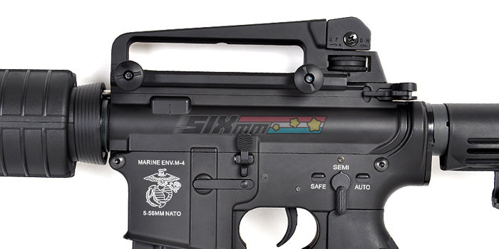E&C] Fully Metal M4A1 Carbine AEG Airsoft Gun – SIXmm (6mm)