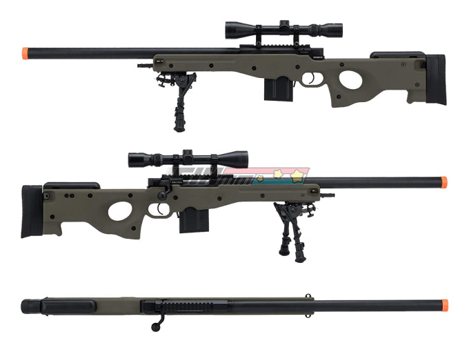 E&C] L96 Air Cocking Spring Sniper Rifle [OD] – SIXmm (6mm)