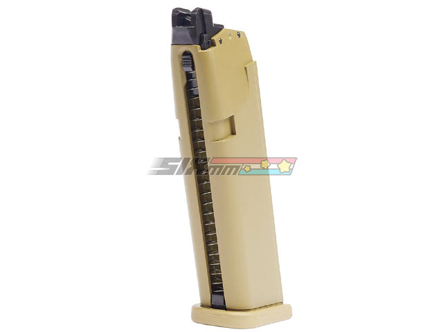[E&C] Model G19XG17 Airsoft GBB Magazine[29rds][Tan]