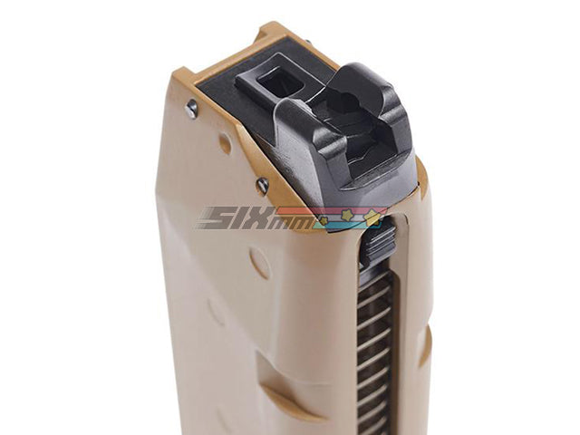 [E&C] Model G19XG17 Airsoft GBB Magazine[29rds][Tan]