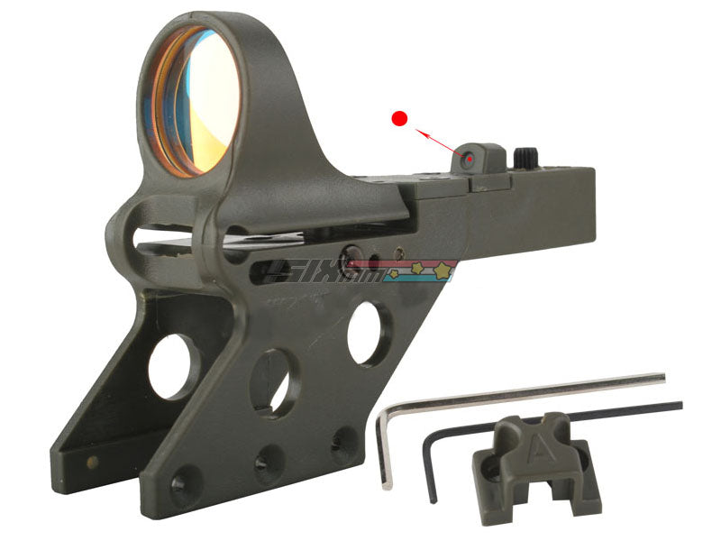 [Element] C-MORE Red Dot Sight W/ Mounting System[For HI CAPA GBB Series][Green]