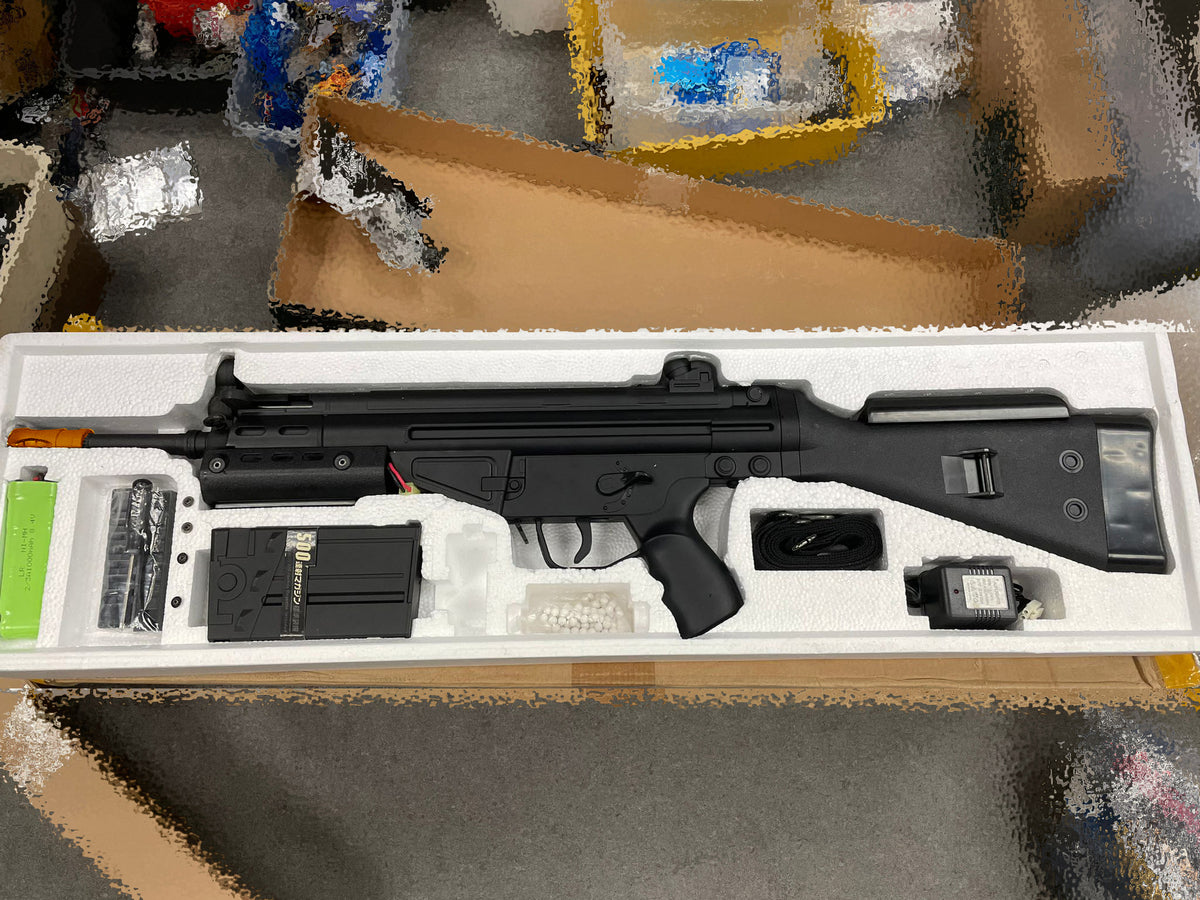 G3 SAS W Stock Airsoft AEG Rifle