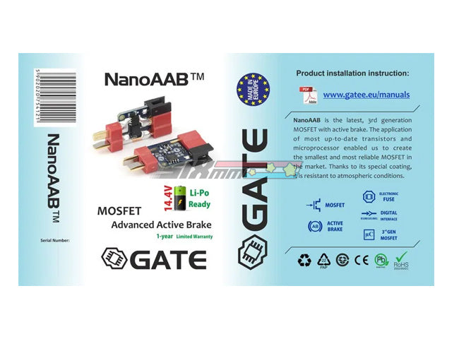 [GATE] NanoAAB MOSFET With Active Brake[3rd Generation]