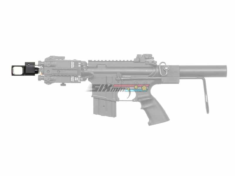 [Golden Eagle] Jing Gong M129 6630 M4 Tank Flash Hider with Gas Tube