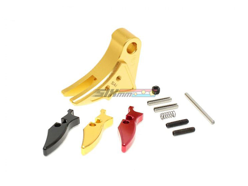 [Guns Modify] Tokyo Marui G Series GBB Airsoft Trigger [Aluminum, SAI Style Ver 3] [Gold]