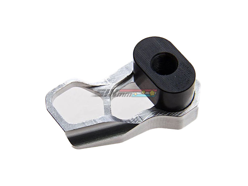 [Guns Modify] CNC Aluminum Magazine Release Extension [For Tokyo Marui M4 MWS ACC XMR] [Silver]