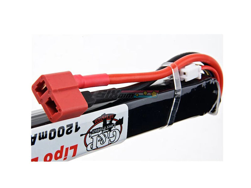 [G&P] Lipo Battery 11.1v 1200mAh [30C] [AK Stick Type, T-Deans Plug]