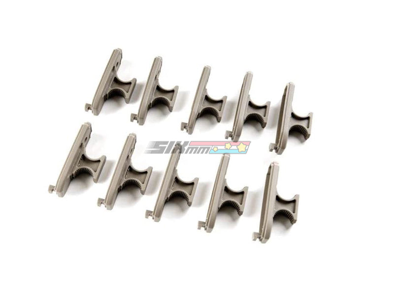 [G&P] Hi-Cap Magazine Handle [10pcs] [Sand] [For Socom Gear Troy Magazine]