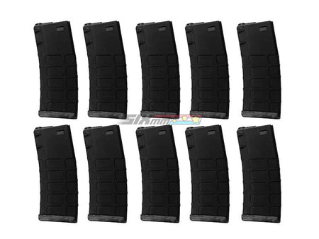 [G&P] M4 Magazine [340 rounds GMAG AEG Magazine, 10pcs/Set] [BLK]