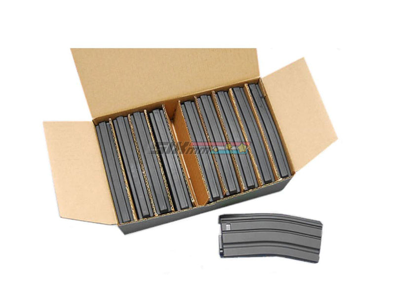 [G&P] M4 Magazine [130 rounds AEG Magazine] [10pcs/box] (Grey]