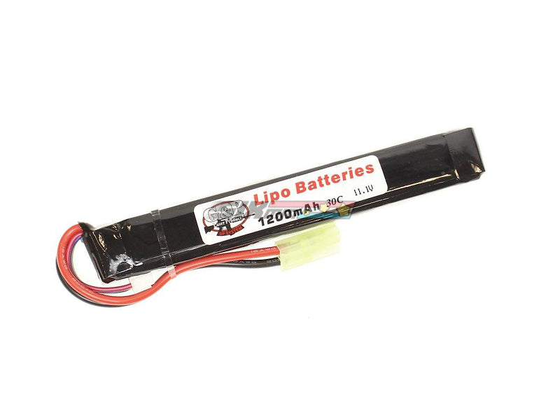 [G&P] Airsoft Lipo Battery 11.1v 1200mAh [30C, A - Tamiya]