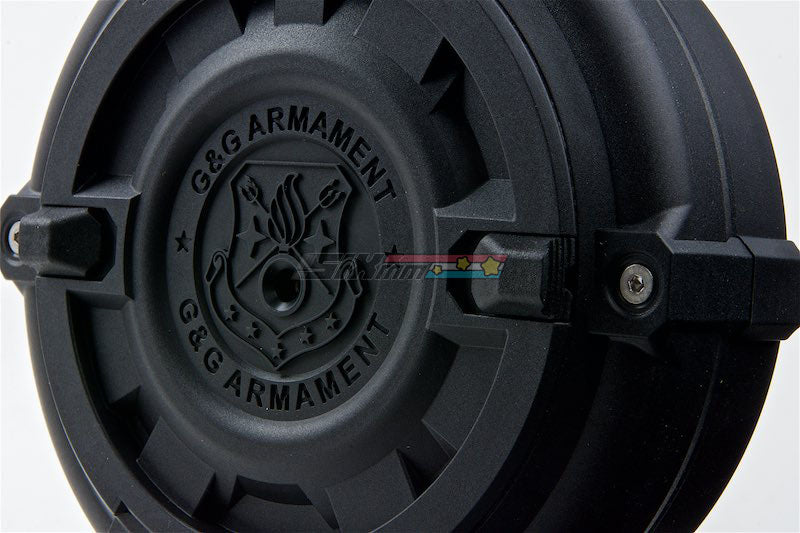 [G&G] SMC 9 Gas GBB Drum Magazine[Top Gas Ver.][300rds][BLK]