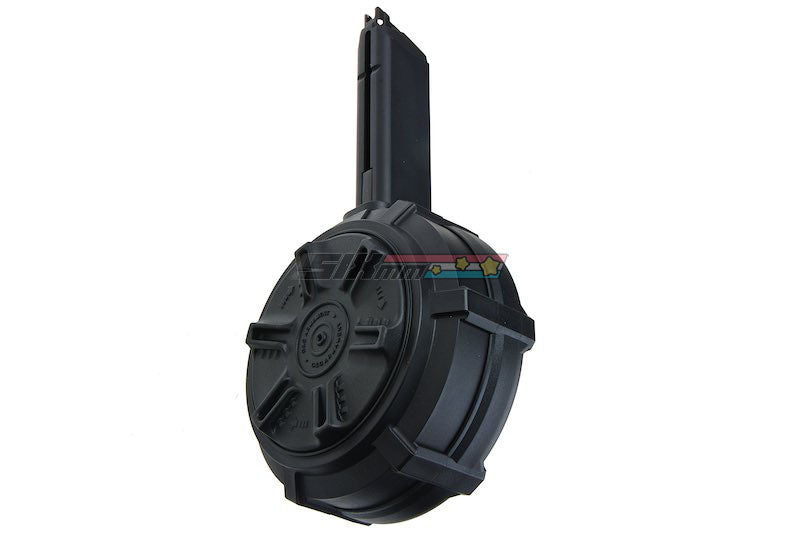 [G&G] SMC 9 Gas GBB Drum Magazine[Top Gas Ver.][300rds][BLK]