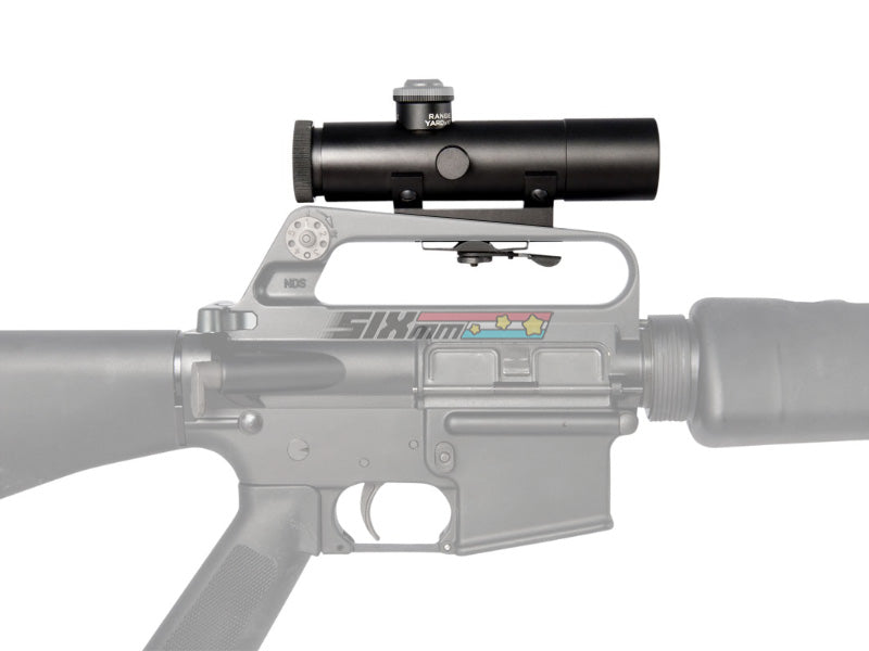 [G&P] Retro 4 x 20mm Airsoft Magnifier Scope[W/ Picatinny Rail Mount ...
