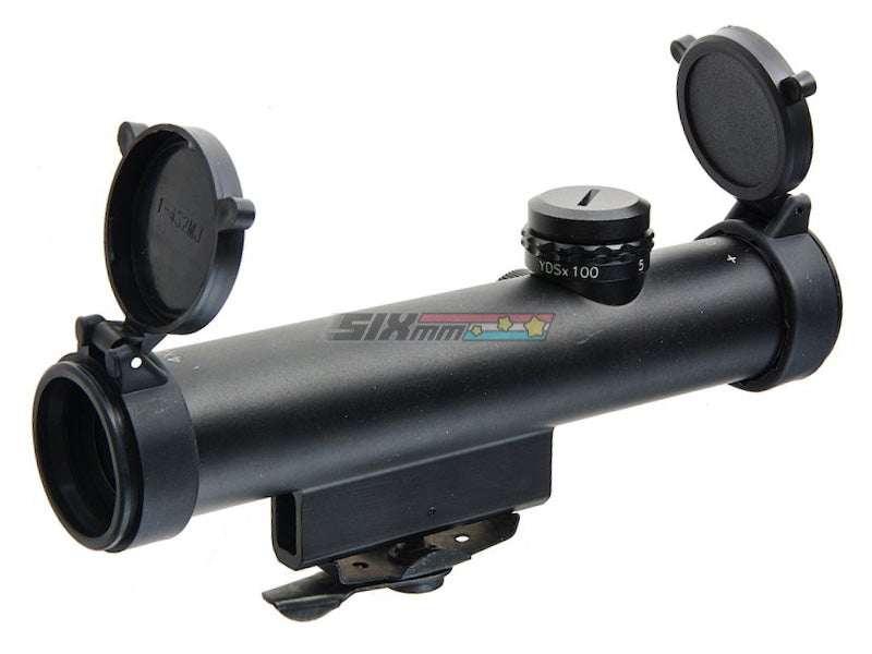 [G&P] Retro 4 x 20mm Airsoft Magnifier Scope[W/ Picatinny Rail Mount