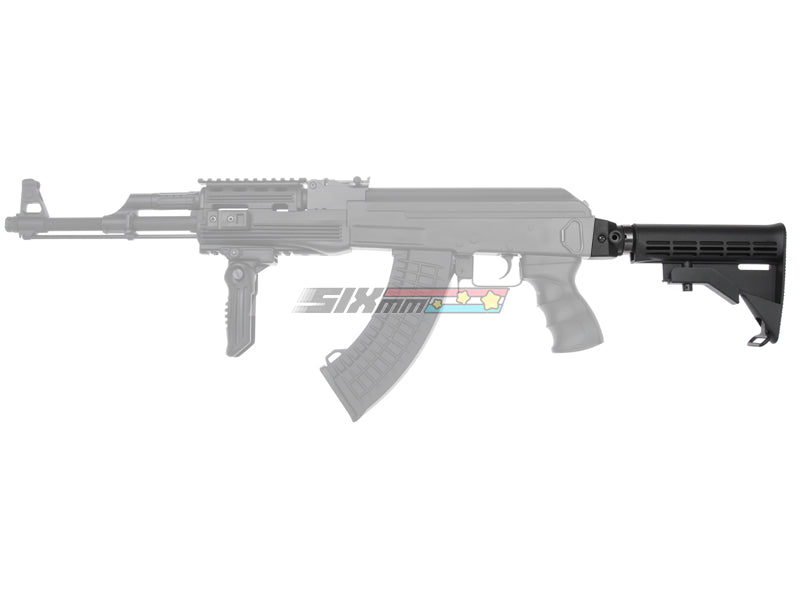 [Golden Eagle] Jing Gong M4 Type Stock Adapter Set[For AK Series AEG Rifle]