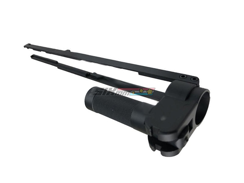 [Golden Eagle] Jing Gong Metal Folding Front Grip For M870 Gas Shotgun[BLK]