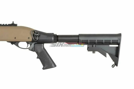 [Golden Eagle] M870 Gas Pump Action Shotgun with retracable Stock[DE]