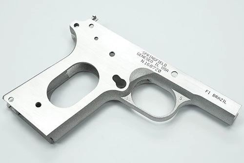 [Guarder] Aluminum Lower Frame[For Tokyo Marui V10 GBB Series][Silver Polishing]
