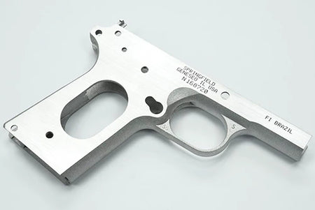 [Guarder] Aluminum Lower Frame[For Tokyo Marui V10 GBB Series][Silver Polishing]
