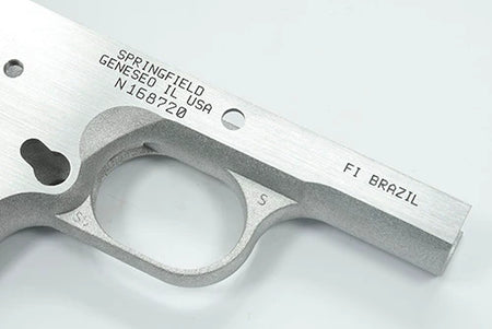 [Guarder] Aluminum Lower Frame[For Tokyo Marui V10 GBB Series][Silver Polishing]