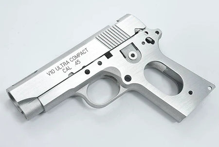[Guarder] Aluminum Lower Frame[For Tokyo Marui V10 GBB Series][Silver Polishing]