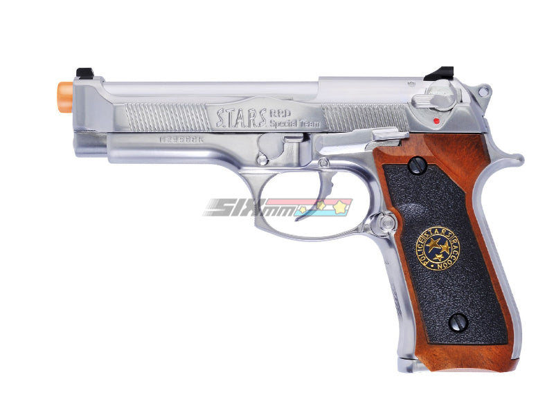 [HK3P] Full Metal Bio Samurai Edge Standard Mod GBB Pistol [Silver]