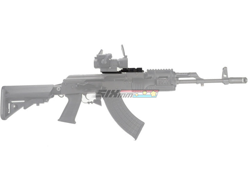 [Hephaestus] AK Rear Sight Rail[For Tokyo Marui AK AEG / GHK AK GBB Series][Type 3]